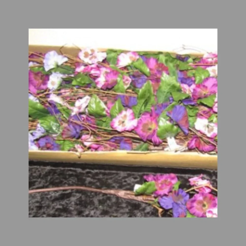Elegant Purple ,Blue and Pink  combo Faux Pansy Spray Floral Accents